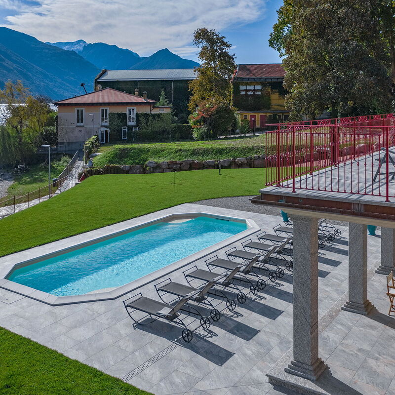 Villa L'angelo Del Lario - By Belcantovillas: Magnificent villa for rent with swimming pool on Lake Como.