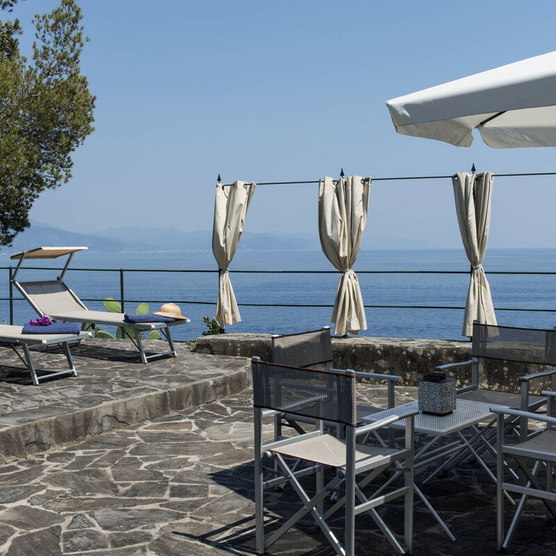 Villa Peninsula -by Belcantovillas: Wonderful villa with a view in Portofino.