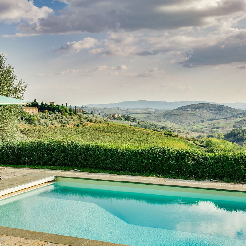 Villa Gazebo - By Belcantovillas: Magnificent holiday villa with swimming pool in Tavarnelle Val di Pesa.