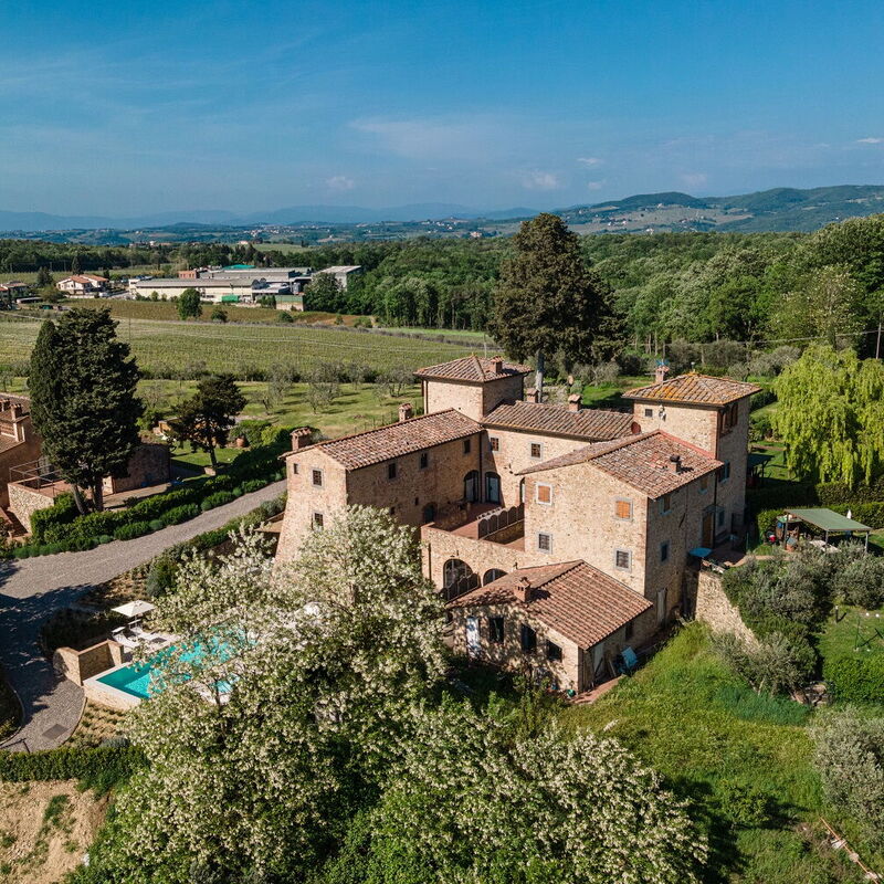 Villa Pianacci - By Belcantovillas: Wonderful holiday villa with swimming pool in the Tuscan hills.