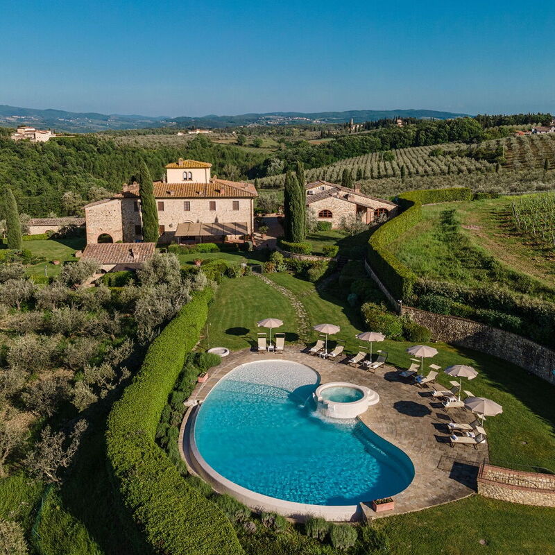 Villa Bonazza - By Belcantovillas: Splendid villa for rent immersed in the Chianti area.