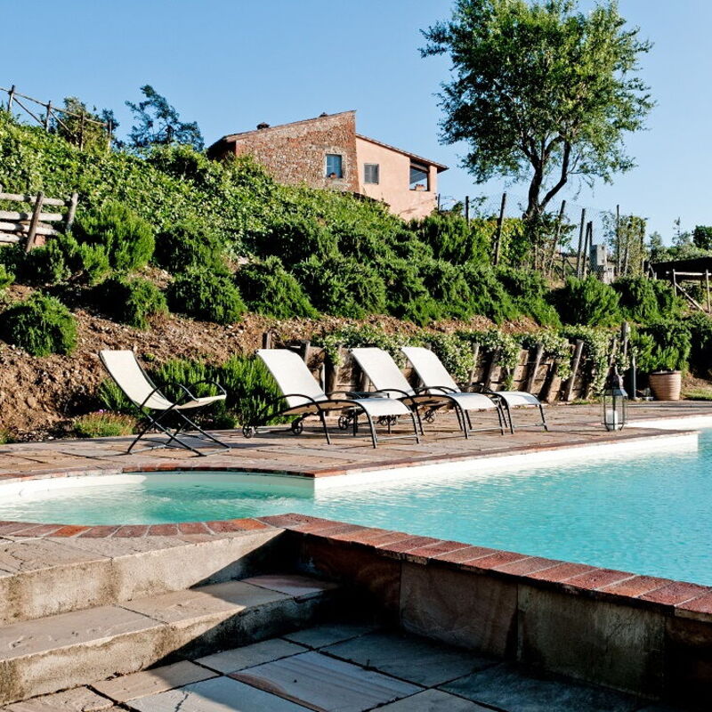 Villa Sunflower - By Belcantovillas: pool of vacation villa rental in Tuscany - Sunbathing