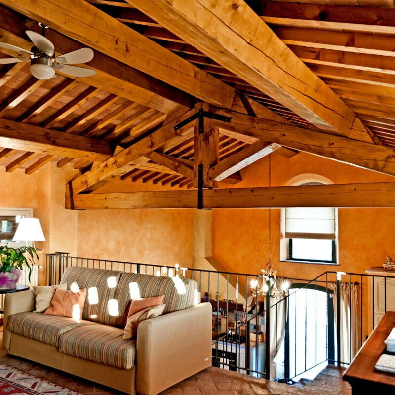Villa Sunflower - By Belcantovillas: comfortable living room of tuscan Villa for rental - Sunbathing