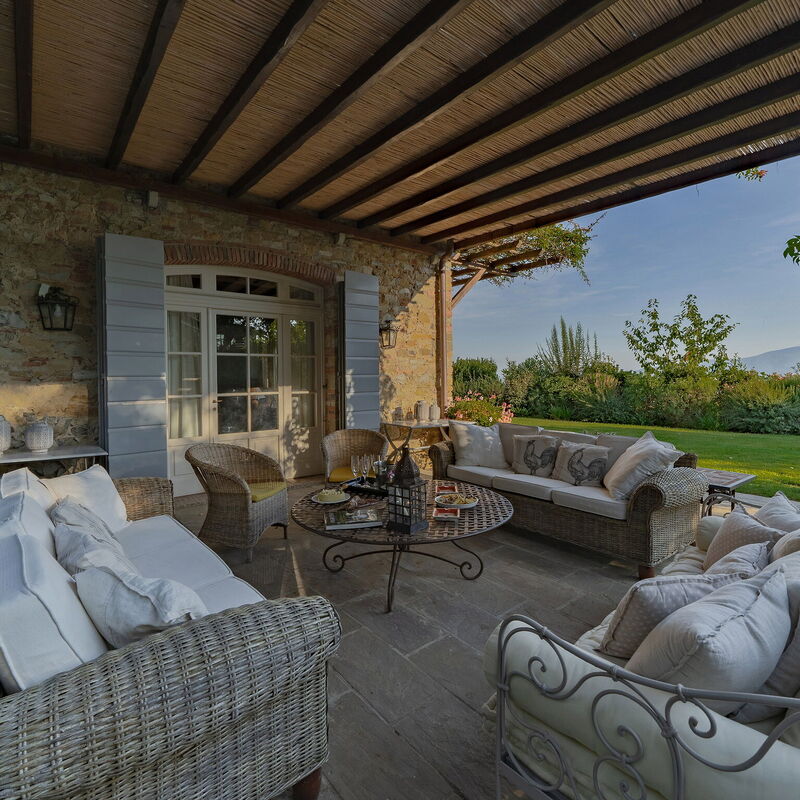Luxury Pool Villa Oliveto 18 - Belcantovillas: Living Room, Outdoor, Scenic View