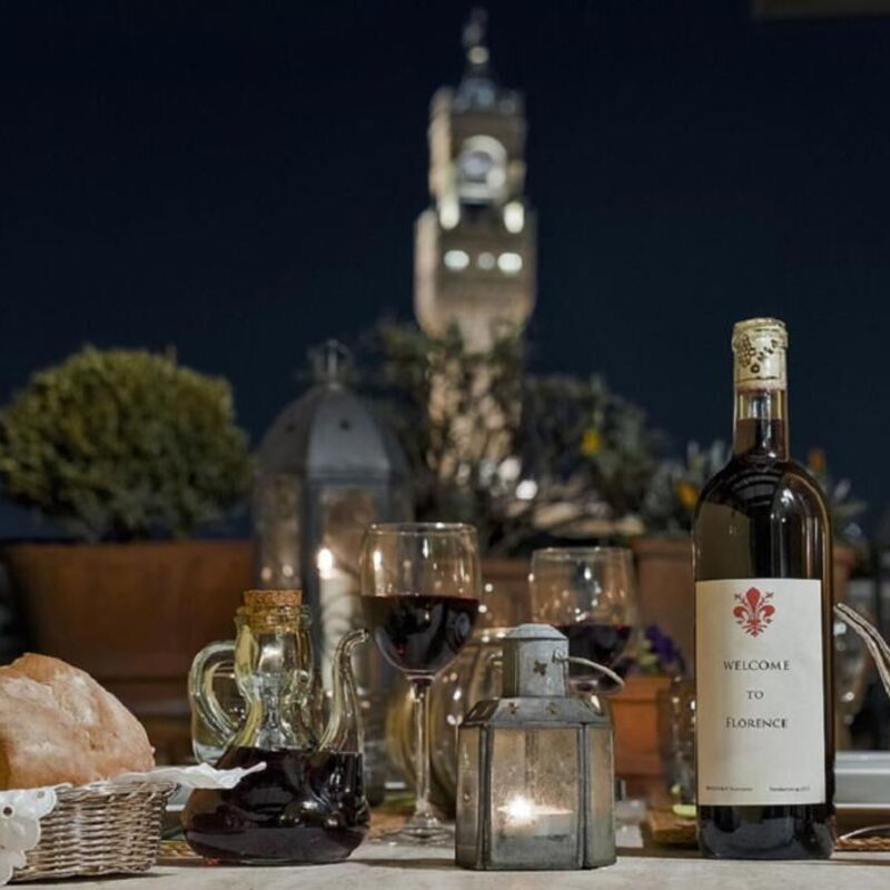 Charming Altana Tower View - Belcantovillas: Apartment for rent with a view over the whole city of Florence.