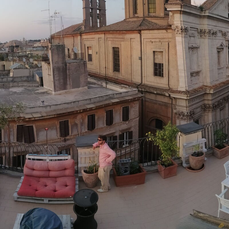 Terrace Apartment On The Monuments Of Rome - Belcantovillas: The 360-degree view of the terrace.